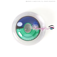 Sweety x Eyesinger Green Rings (2 lenses/pack)-Colored Contacts-UNIQSO Canada