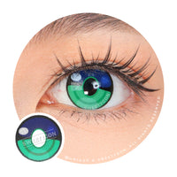 Sweety x Eyesinger Green Rings (2 lenses/pack)-Colored Contacts-UNIQSO Canada