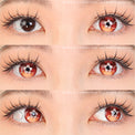 Sweety x Eyesinger Orange Clover (2 lenses/pack)-Colored Contacts-UNIQSO Canada