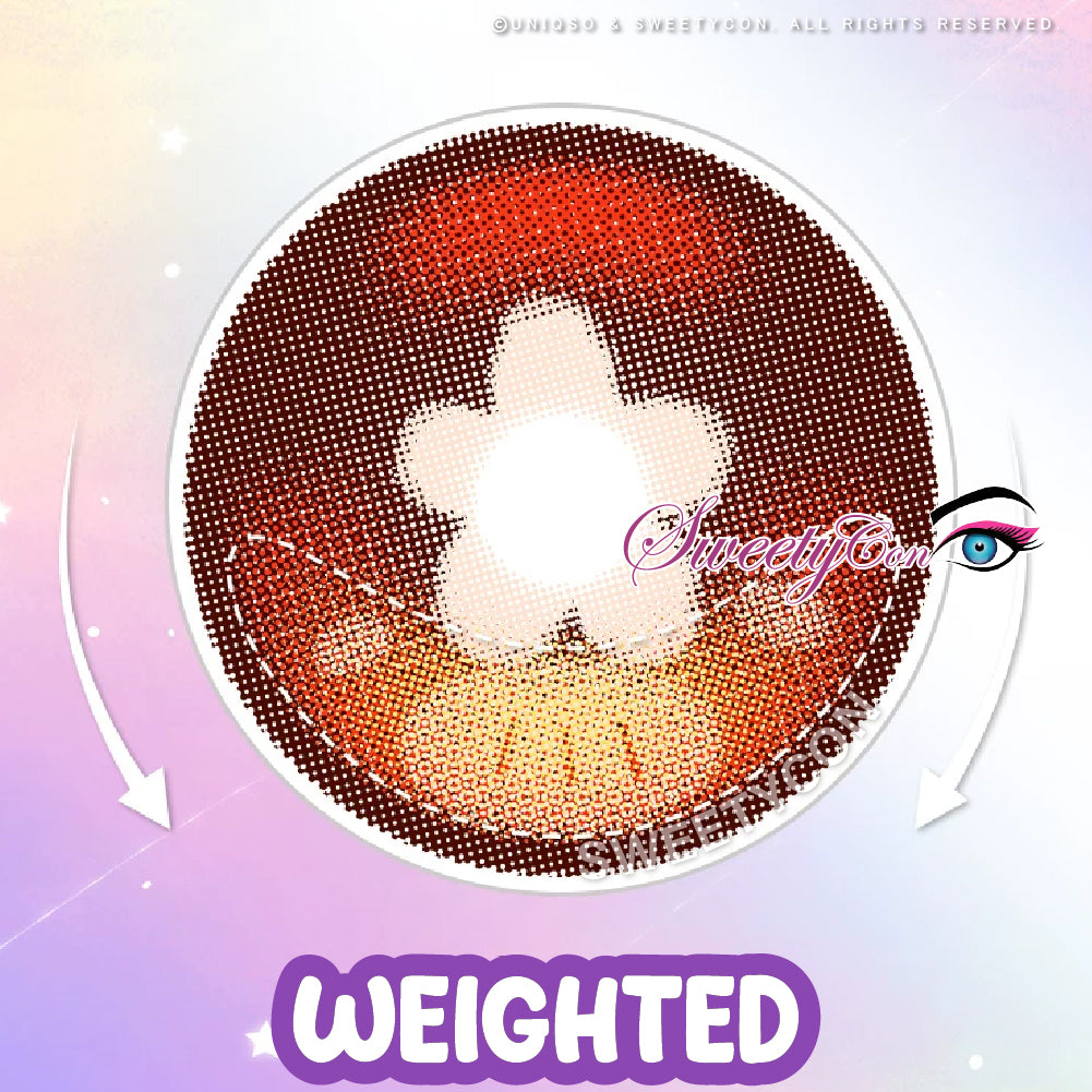 Sweety x Eyesinger Orange Clover (2 lenses/pack)-Colored Contacts-UNIQSO Canada