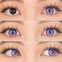 Sweety x Eyesinger Purple Diamond (2 lenses/pack)-Colored Contacts-UNIQSO Canada