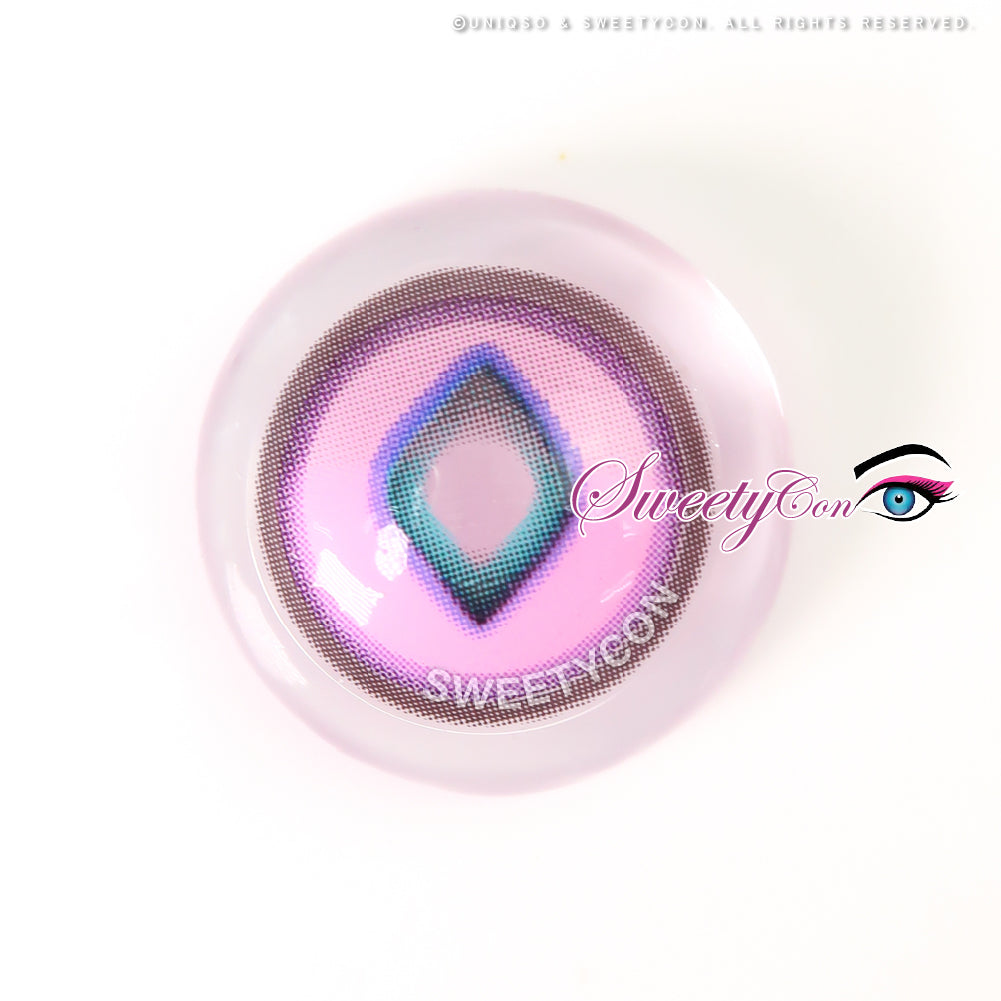 Sweety x Eyesinger Purple Diamond (2 lenses/pack)-Colored Contacts-UNIQSO Canada