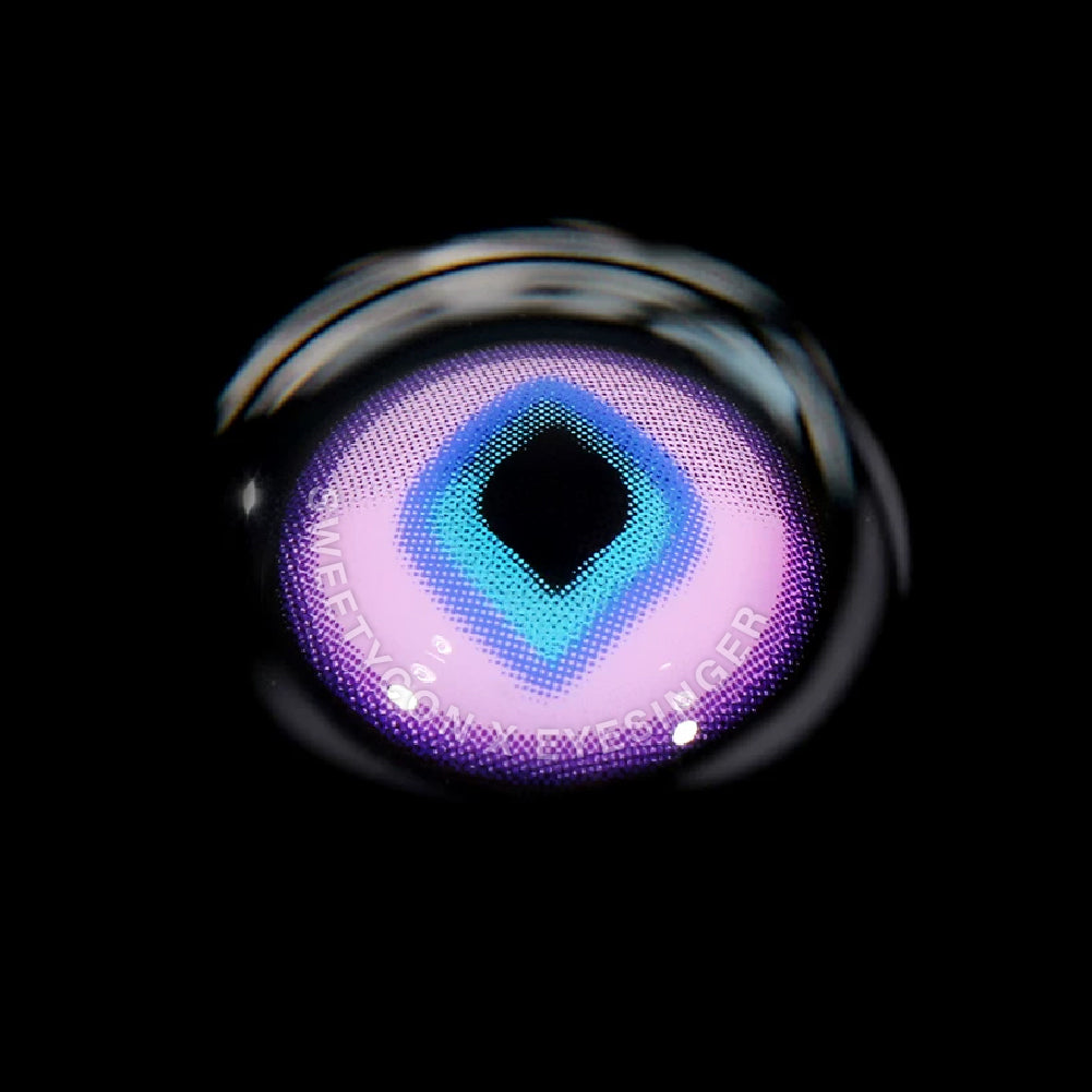 Sweety x Eyesinger Purple Diamond (2 lenses/pack)-Colored Contacts-UNIQSO Canada
