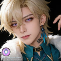 Sweety x Eyesinger Purple Diamond (2 lenses/pack)-Colored Contacts-UNIQSO Canada