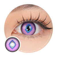 Sweety x Eyesinger Purple Diamond (2 lenses/pack)-Colored Contacts-UNIQSO Canada