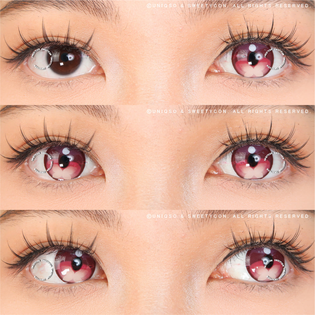 Sweety x Eyesinger Violet Butterfly (2 lenses/pack)-Colored Contacts-UNIQSO Canada