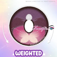 Sweety x Eyesinger Violet Butterfly (2 lenses/pack)-Colored Contacts-UNIQSO Canada