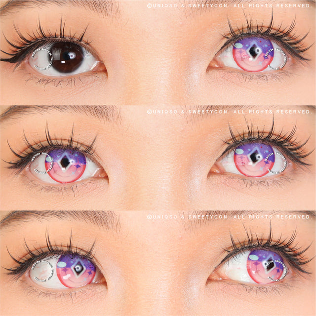Sweety x Eyesinger Violet Diamond (2 lenses/pack)-Colored Contacts-UNIQSO Canada