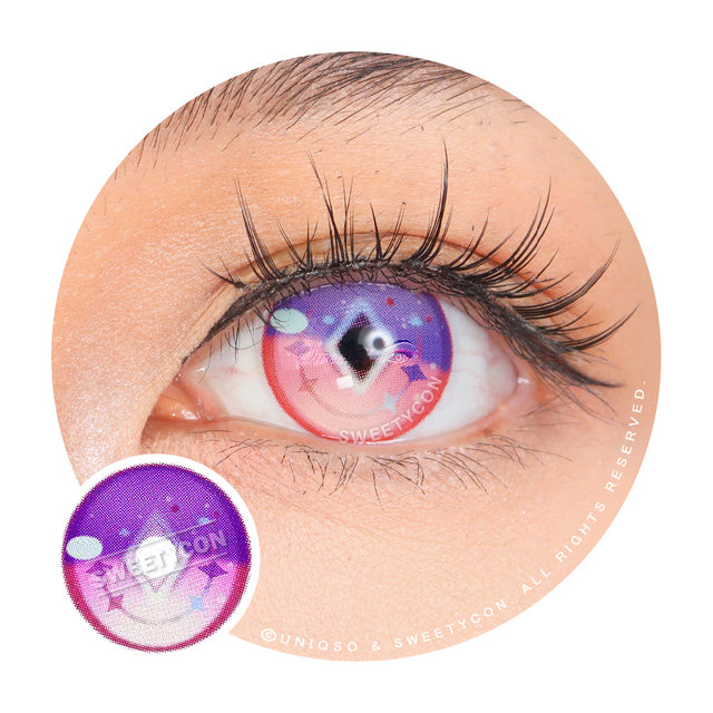 Sweety x Eyesinger Violet Diamond (2 lenses/pack)-Colored Contacts-UNIQSO Canada