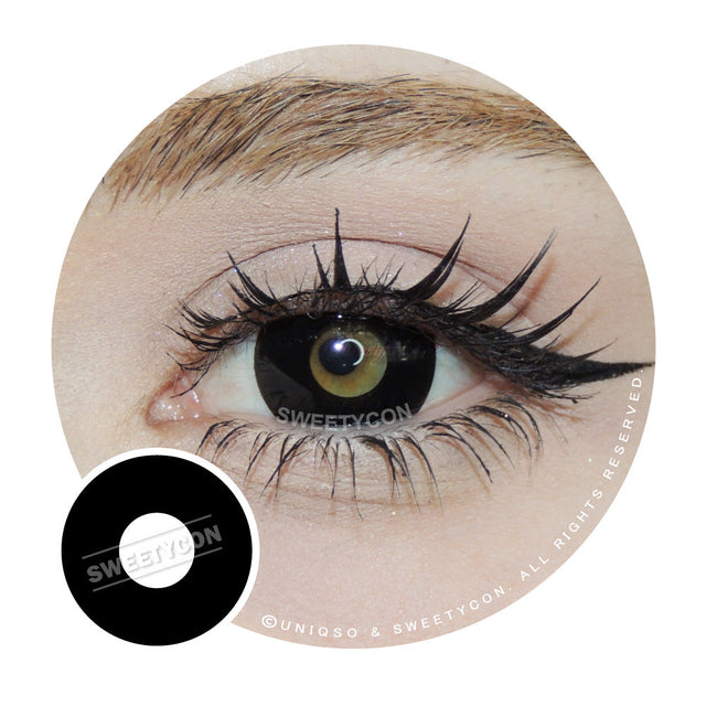 Sweety Crazy Black Out (1 lens/pack)-Crazy Contacts-UNIQSO