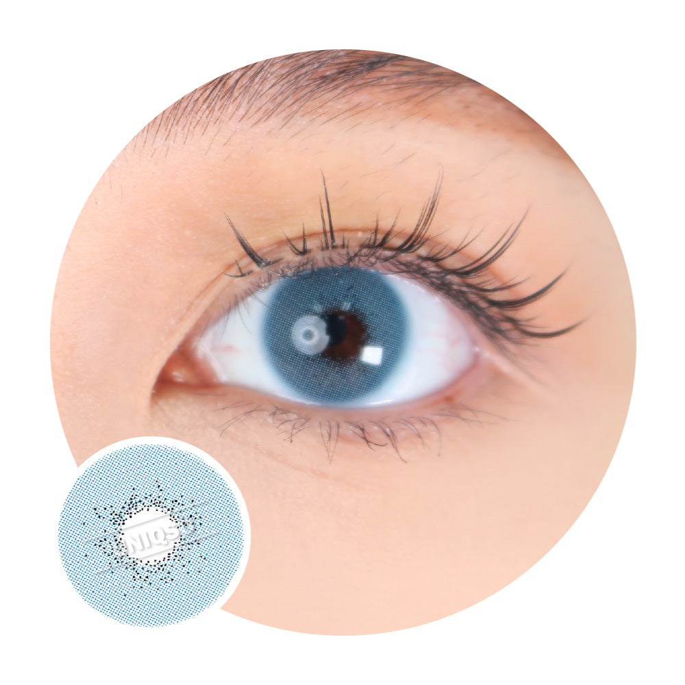 Western Eyes Spatax Blue (1 lens/pack)-Colored Contacts-UNIQSO