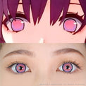 Sweety Crazy Platonic Violet Pink (1 lens/pack)-Crazy Contacts-UNIQSO