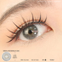 Urban Layer Berkeley Gray (1 lens/pack)-Colored Contacts-UNIQSO