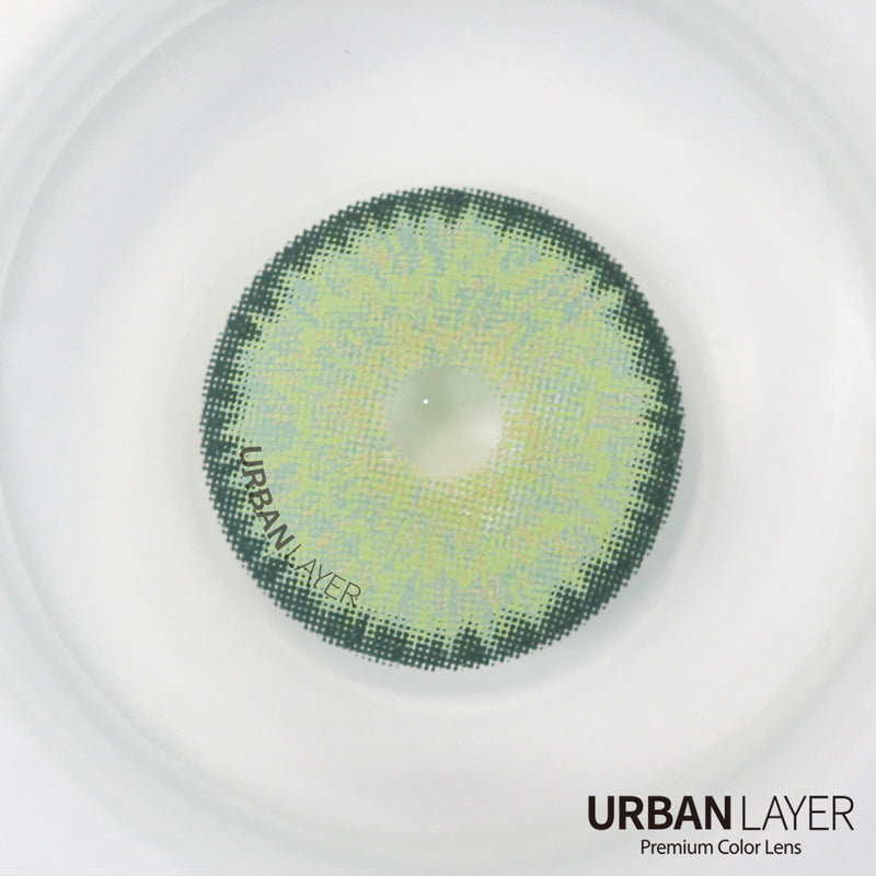 Urban Layer Brooklyn Green (1 lens/pack)-Colored Contacts-UNIQSO Canada