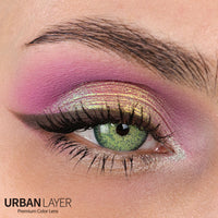Urban Layer Brooklyn Green (1 lens/pack)-Colored Contacts-UNIQSO Canada