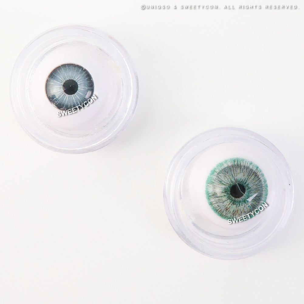 Urban Layer Emerald Rain (1 lens/pack)-Colored Contacts-UNIQSO Canada