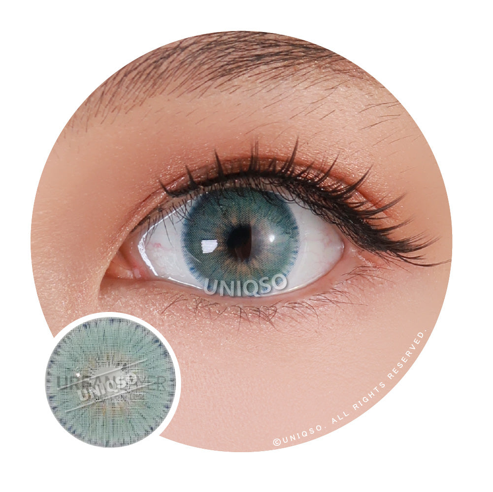 Urban Layer Gogh N Blue colored contacts