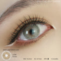 Urban Layer Gogh N Brown colored contacts