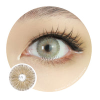Urban Layer Gogh N Brown colored contacts