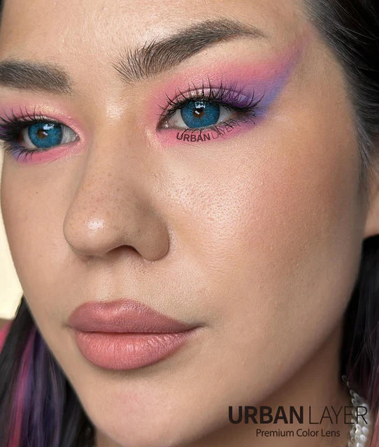 Urban Layer Grace Blue (1 lens/pack)-Colored Contacts-UNIQSO