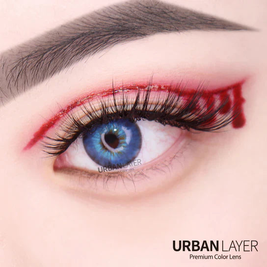 Urban Layer Jolie Blue (1 lens/pack)-Colored Contacts-UNIQSO