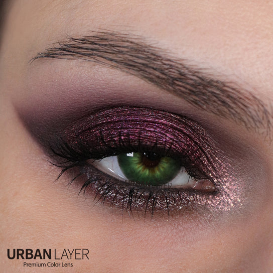 Urban Layer Jolie Green (1 lens/pack)-Colored Contacts-UNIQSO