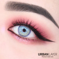 Urban Layer Las Vegas Ash Blue (1 lens/pack)-Colored Contacts-UNIQSO