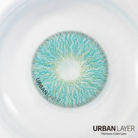 Urban Layer Melrose Green (1 lens/pack)-Colored Contacts-UNIQSO Canada