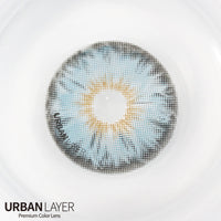 Urban Layer Siri Blue (1 lens/pack)-Colored Contacts-UNIQSO Canada