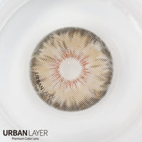 Urban Layer Siri Brown (1 lens/pack)-Colored Contacts-UNIQSO Canada