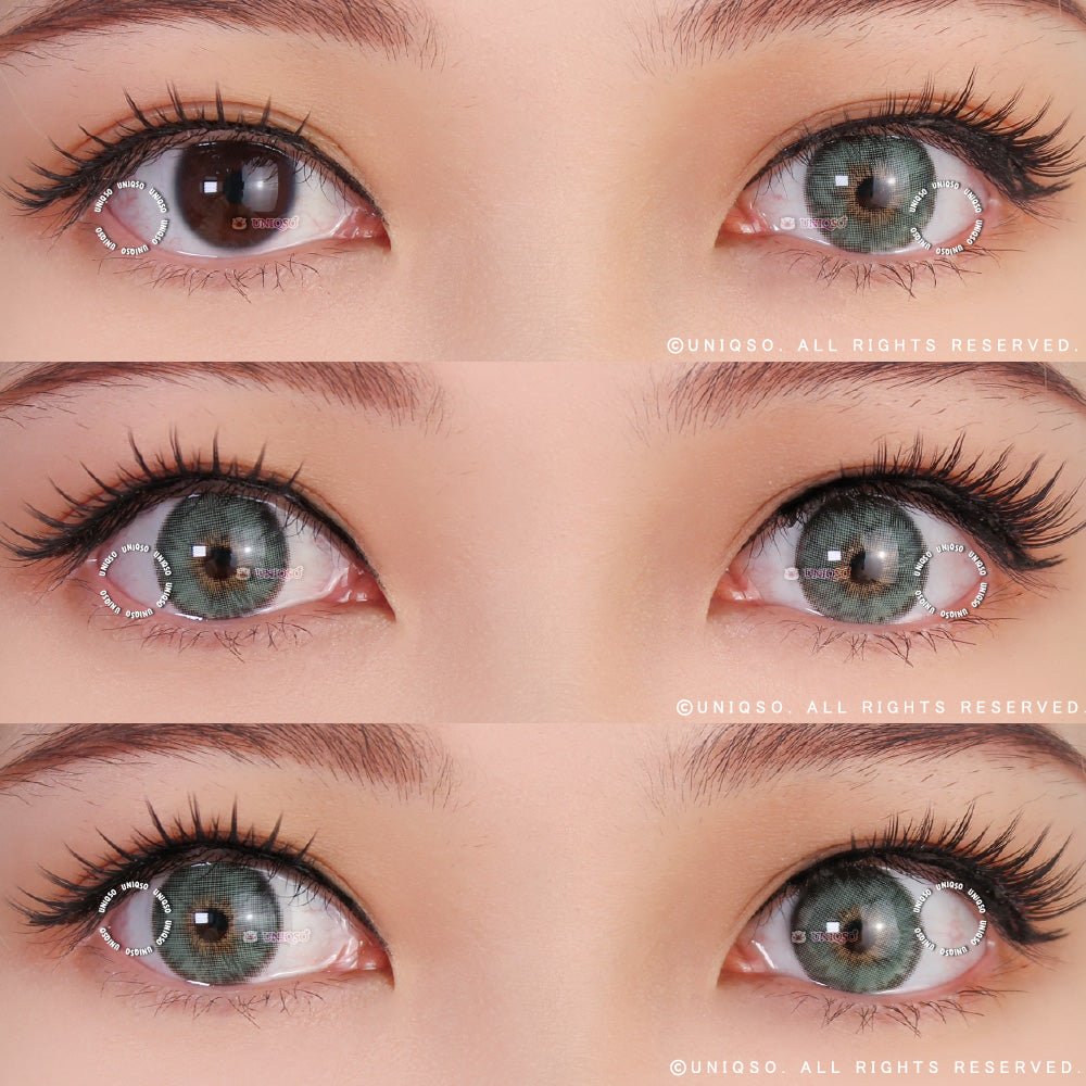 Urban Layer Siri Green colored contacts