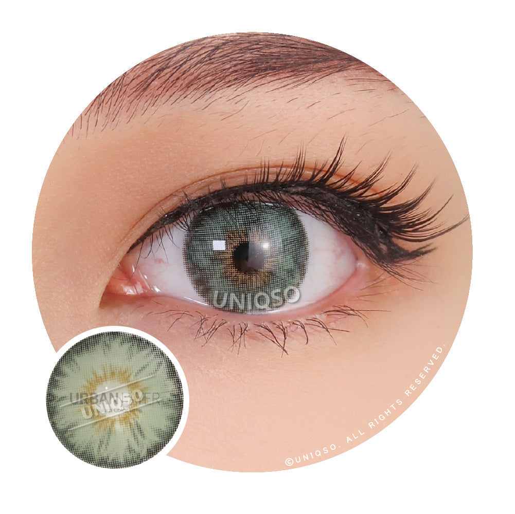 Urban Layer Siri Green colored contacts