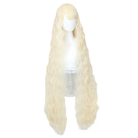 Waist Length Wavy Beige Lolita Wig 489C-Lolita Wig-UNIQSO Canada