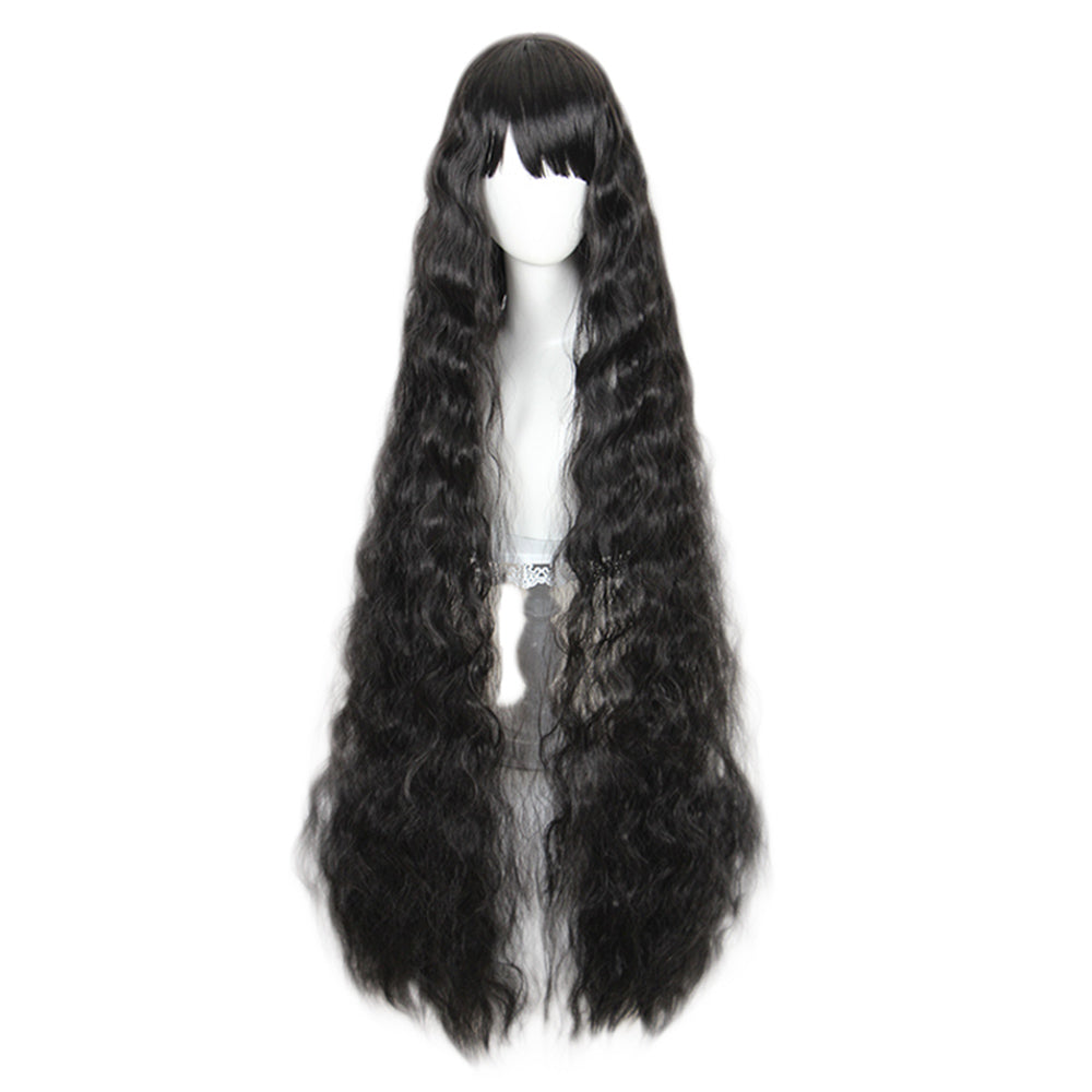 Waist Length Wavy Black Lolita Wig 489B-Lolita Wig-UNIQSO Canada