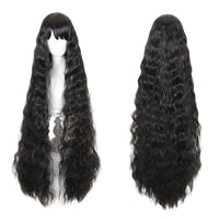 Waist Length Wavy Black Lolita Wig 489B-Lolita Wig-UNIQSO Canada