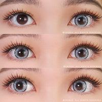 Western Eyes Dolly+ Grey (1 lens/pack)-Colored Contacts-UNIQSO Canada
