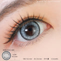 Western Eyes Dolly+ Grey (1 lens/pack)-Colored Contacts-UNIQSO Canada