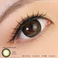 Western Eyes Kira Kira Brown (1 lens/pack)-Colored Contacts-UNIQSO Canada