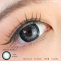 Western Eyes Kira Kira Grey (1 lens/pack)-Colored Contacts-UNIQSO Canada
