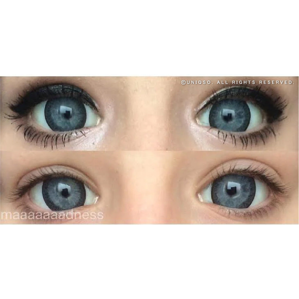 Western Eyes Kira Kira Grey (1 lens/pack)-Colored Contacts-UNIQSO Canada