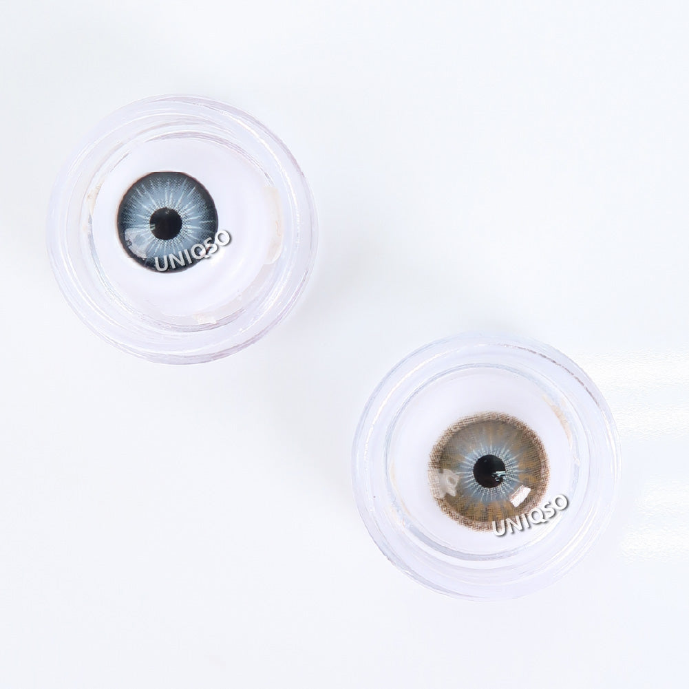 Western Eyes Nada Peace Brown (1 lens/pack) [Exp: 06/2027]-Colored Contacts-UNIQSO Canada