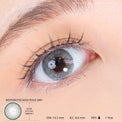 Western Eyes Nada Peace Grey (1 lens/pack)-Colored Contacts-UNIQSO Canada
