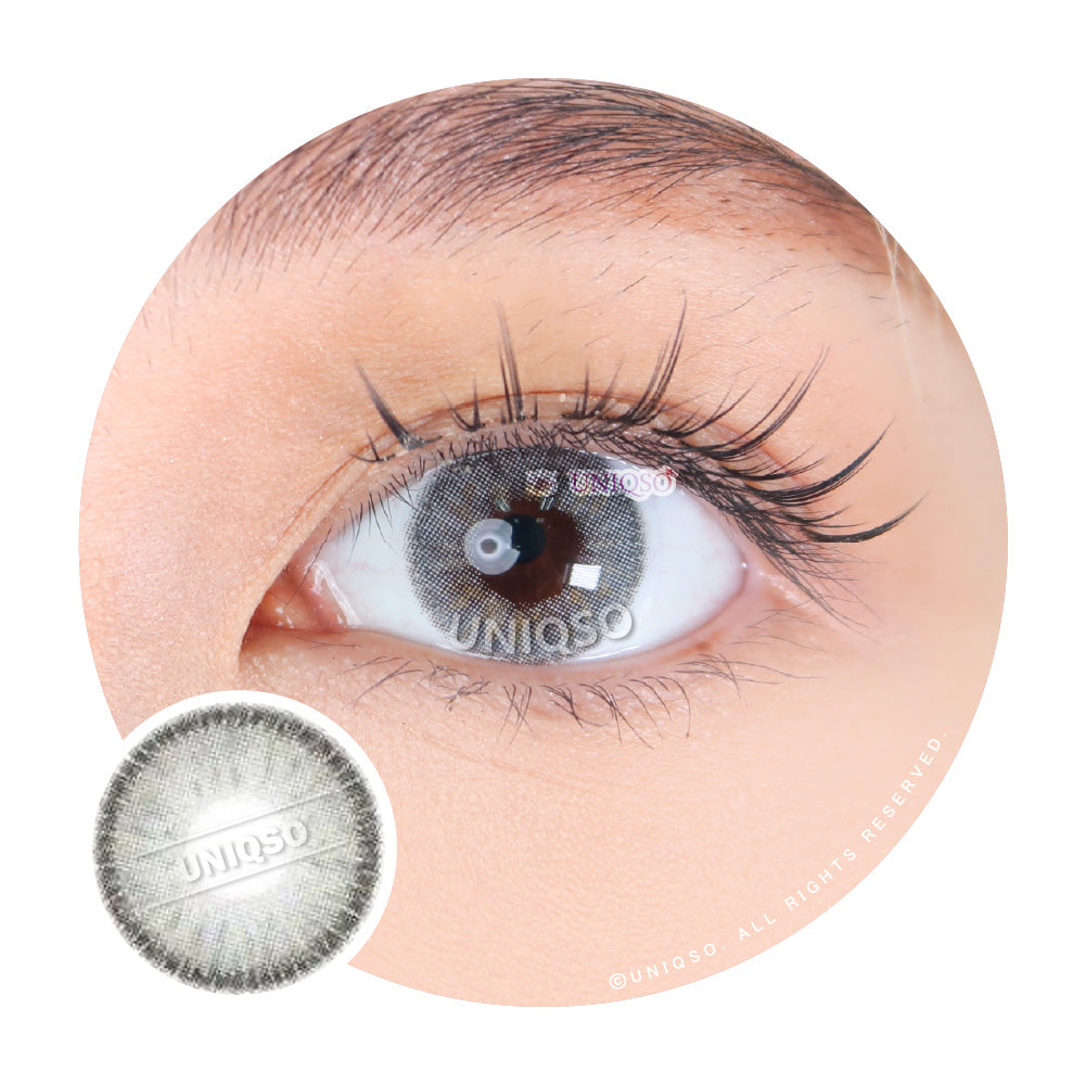 Western Eyes Nada Peace Grey (1 lens/pack)-Colored Contacts-UNIQSO Canada