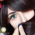 Western Eyes Puffy 3 Tones Green (1 lens/pack)-Colored Contacts-UNIQSO Canada