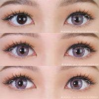 Western Eyes Puffy 3 Tones Pink (1 lens/pack)-Colored Contacts-UNIQSO Canada