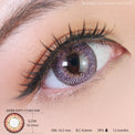 Western Eyes Puffy 3 Tones Pink (1 lens/pack)-Colored Contacts-UNIQSO Canada