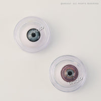 Western Eyes Puffy 3 Tones Pink (1 lens/pack)-Colored Contacts-UNIQSO Canada