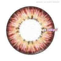 Western Eyes Puffy 3 Tones Pink (1 lens/pack)-Colored Contacts-UNIQSO Canada