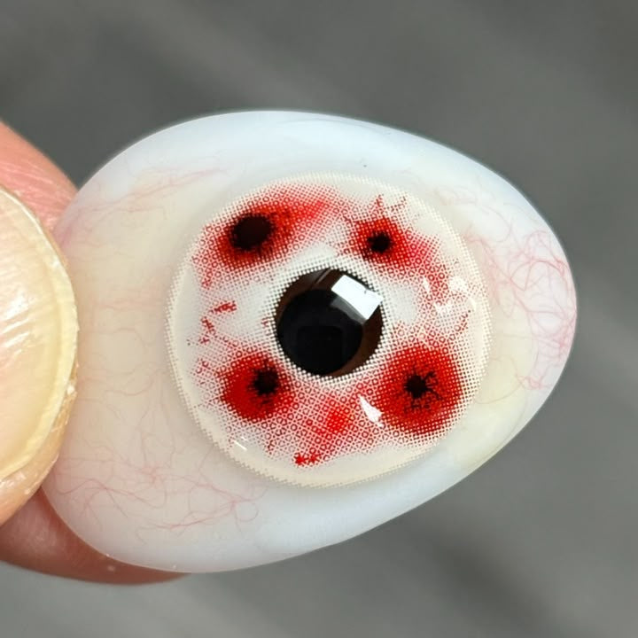 Sweety Crazy Bloodshot Red (1 lens/pack)-Crazy Contacts-UNIQSO Canada