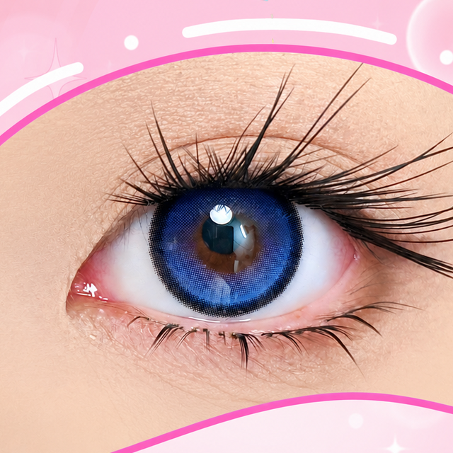 LumiDukki Astral Tide Blue (2 lenses/pack)-Colored Contacts-UNIQSO